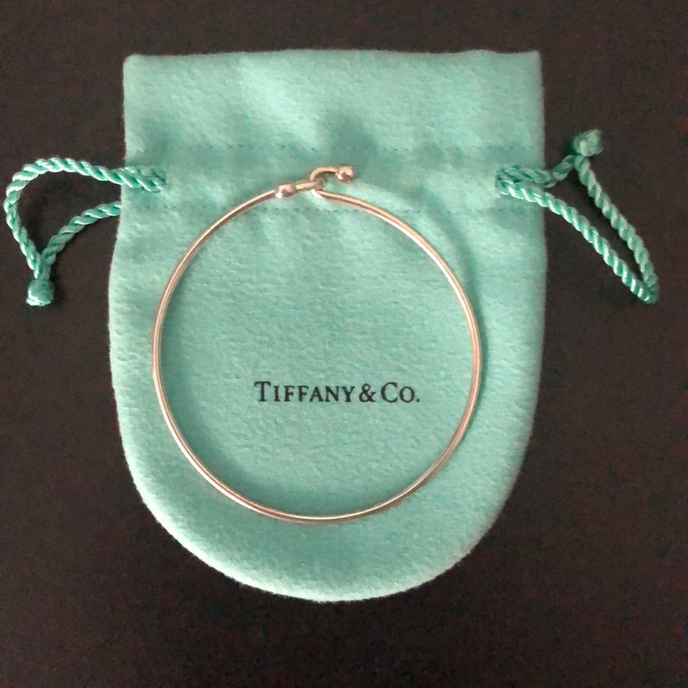 Tiffany bangle charm bracelet